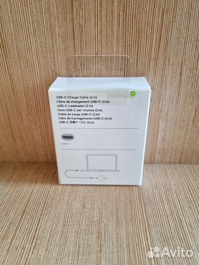 Кабель USB-C на USB-C Apple 2 метра (новый)