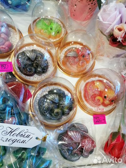 Мыло, дракончики