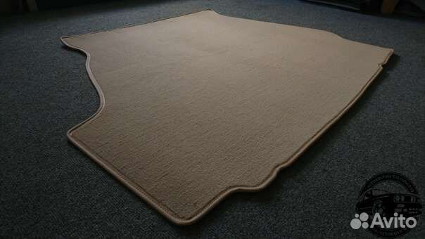 Ковер в багажник для BMW 5 серии e34, бежевый