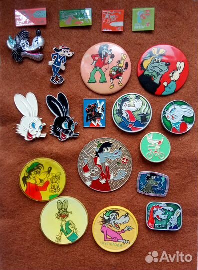 Значки Ну погоди