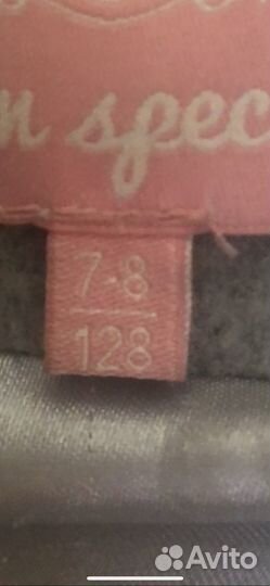 Пальто детское, р-р 7-8 лет