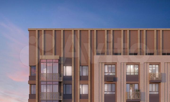 2-к. квартира, 45,3 м², 2/16 эт.