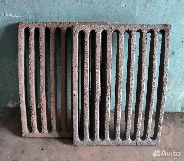 Чугунный зольник, колосник, решетка