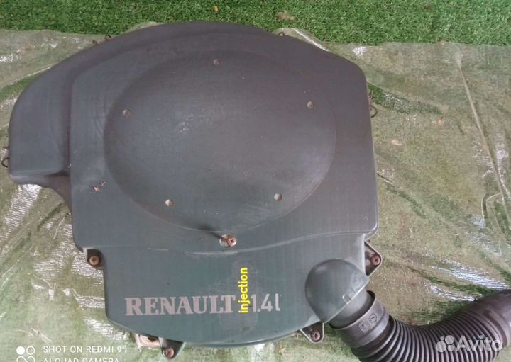 Корпус воздушного фильтра renault logan