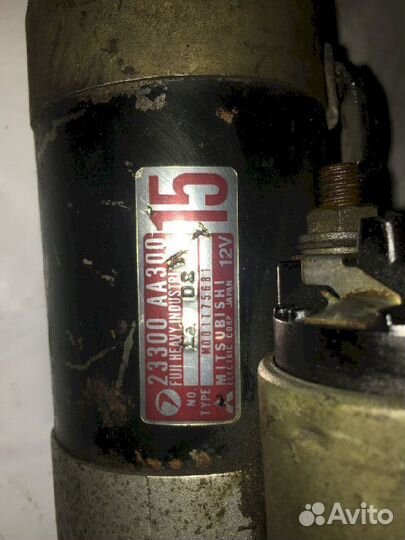 Стартер EJ25 Subaru Legacy BG9 BD9 23300AA300 M001