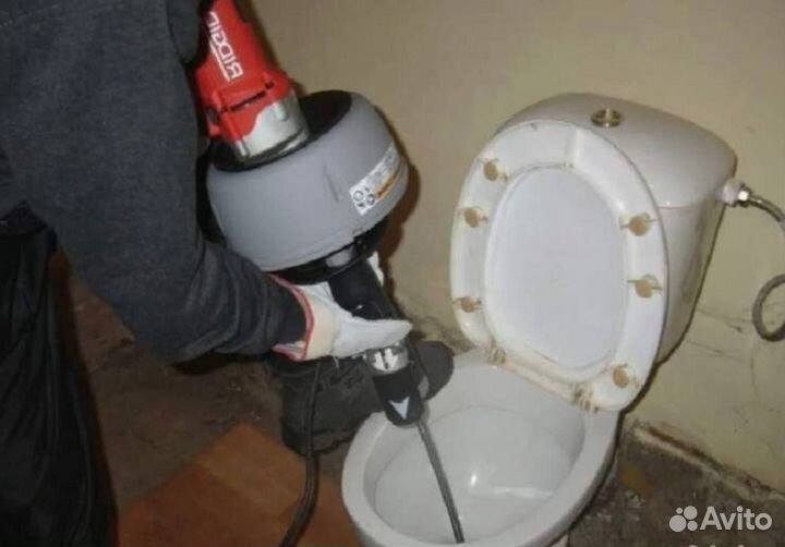 Устранение засоров.Прочистка Канализации.Сантехник