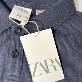 Zara майка поло детская мальчик