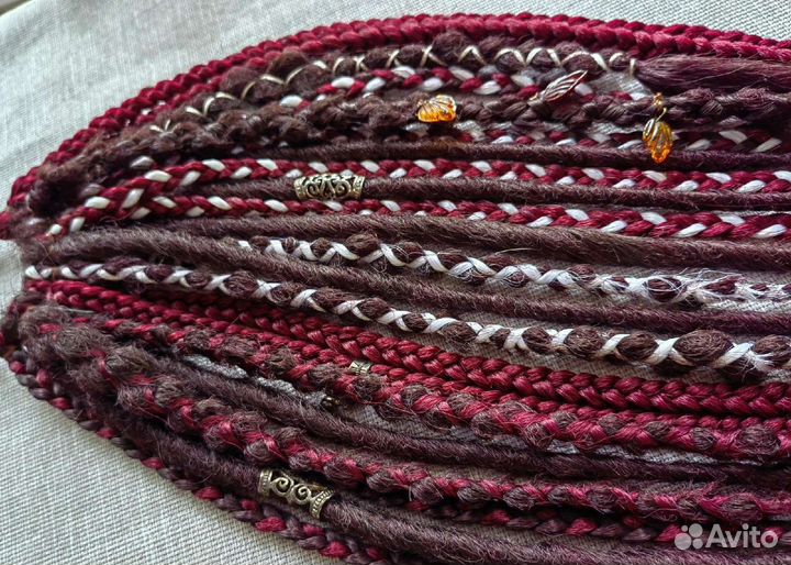 Афро хвост (дредо резинка)