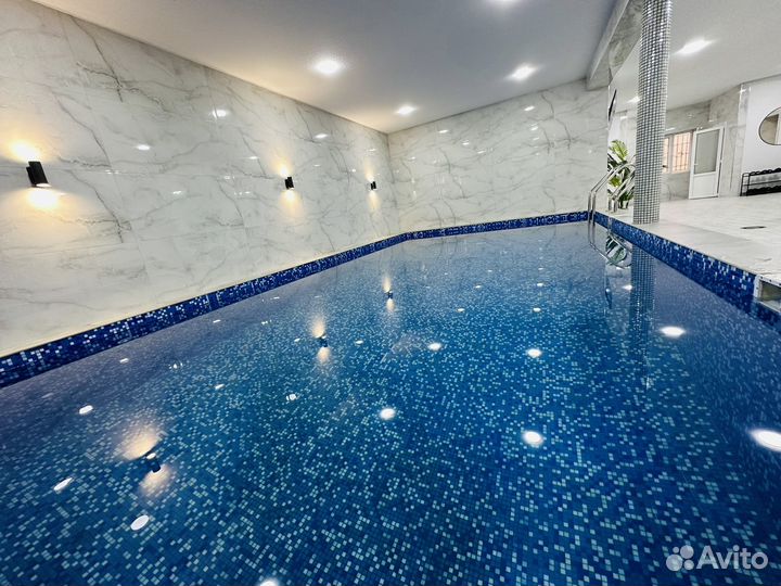 Парная с бассейном