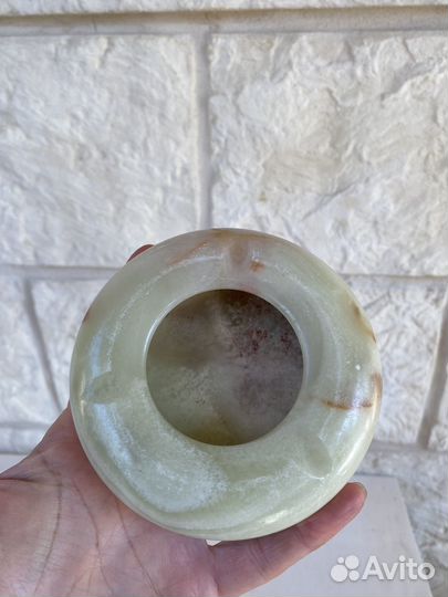 Вазочка и пепельница из оникса