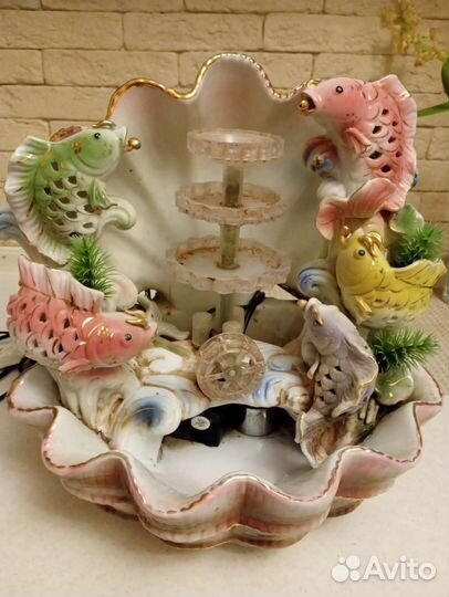 Декоративный фонтанчик б.у