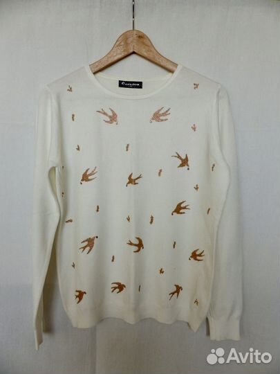 Джемпер новый с шерстью на L/XL