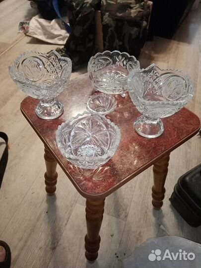 Хрустальные вазыСССР