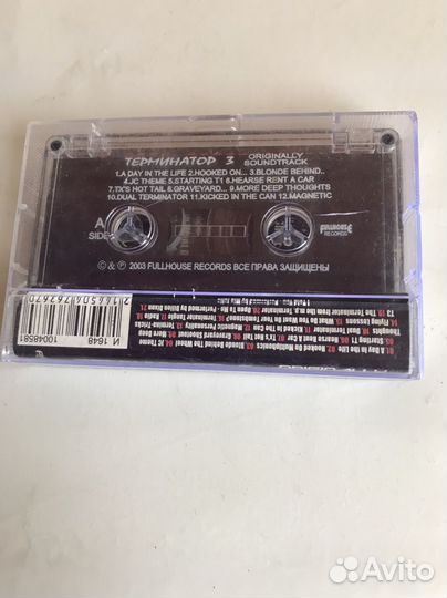 Аудиокассета- Soundtrack Terminator 3