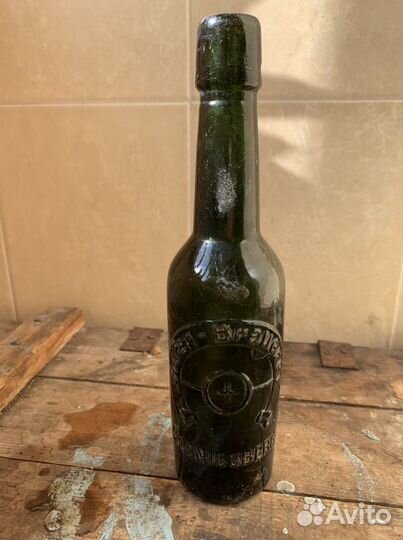 Немецкая бутылка hufe-Braurei Konigaberg