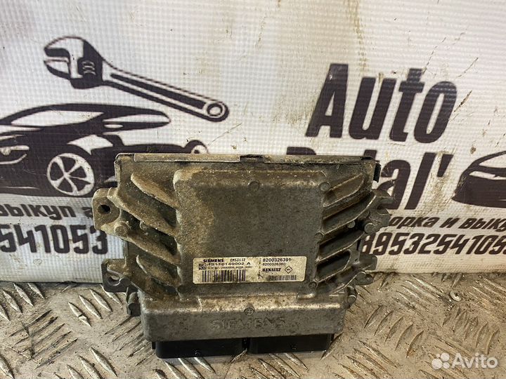 Эбу мозги renault symbol 1