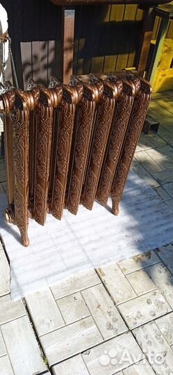 Радиатор отопления чугунный ретро