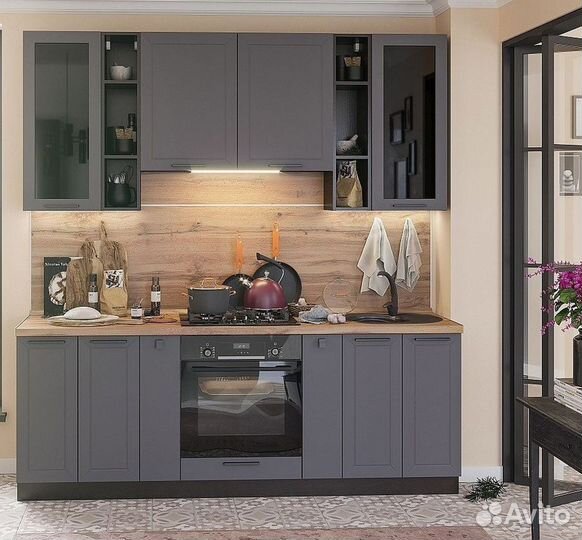 Кухня Глетчер, кухонный гарнитур