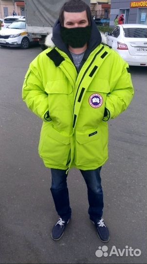 Пуховик Canada Goose Expedition Aurora Green 2XL