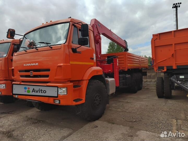КамАЗ 43118-3027-50 с КМУ, 2023