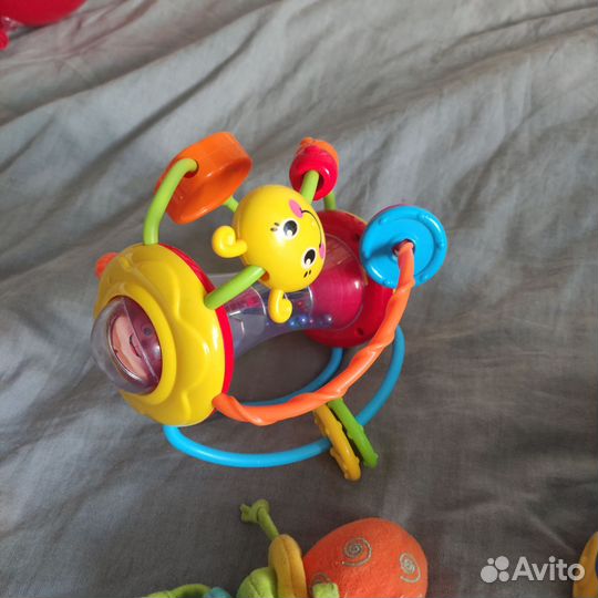 Детские игрушки до 1 года пакетом