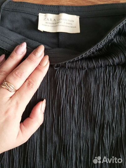 Юбка (Zara), джинсовая