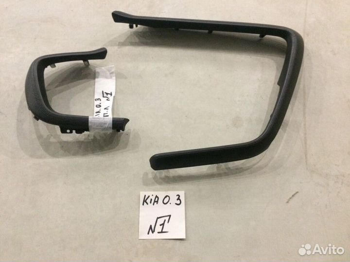 Бардачок и накладки торпеды KIA Optima 3