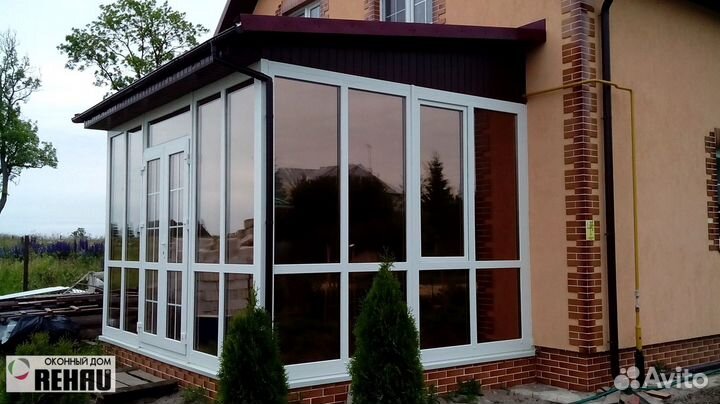 Rehau. Пластиковые окна от 7 дне, входные группы