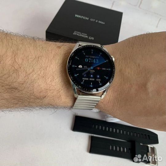 Smart watch GT4 max 46мм Bluetooth ip68 часы
