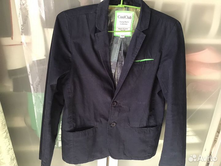 Новый школьный пиджак на рост 158