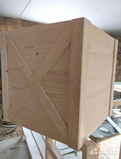 Ящик деревянный для хранения и декора