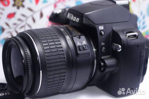 Nikon d40x с двумя объективами