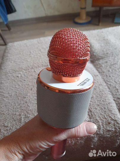 Караоке микрофон+колонка