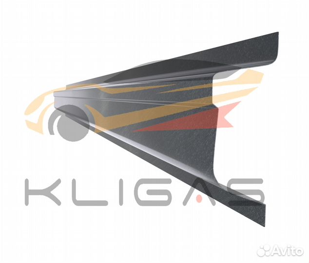 Порог Dodge Nitro левый