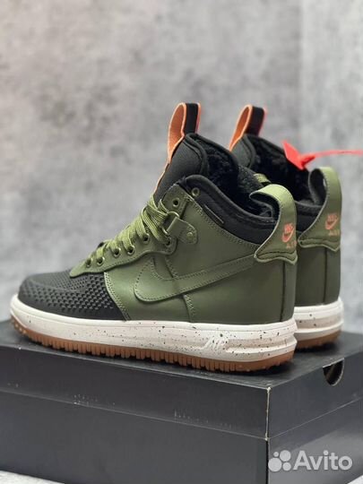 Кроссовки Nike Lunar Forse 1 Duckboot зимние (Арт.96530)