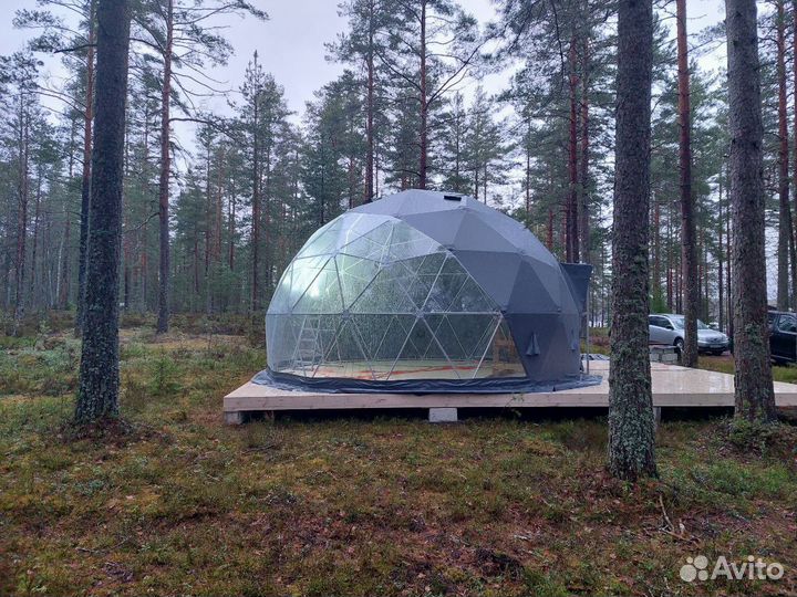 Глэмпинг / геокупол / сфера