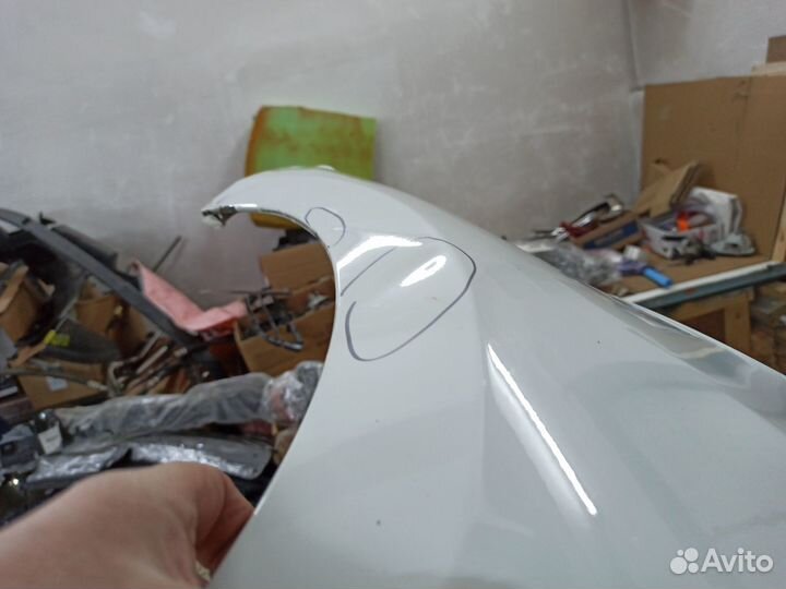 Левое переднее крыло на hyundai solaris 2 2020