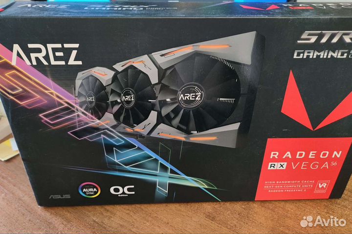 Asus arez vega 56 clearance