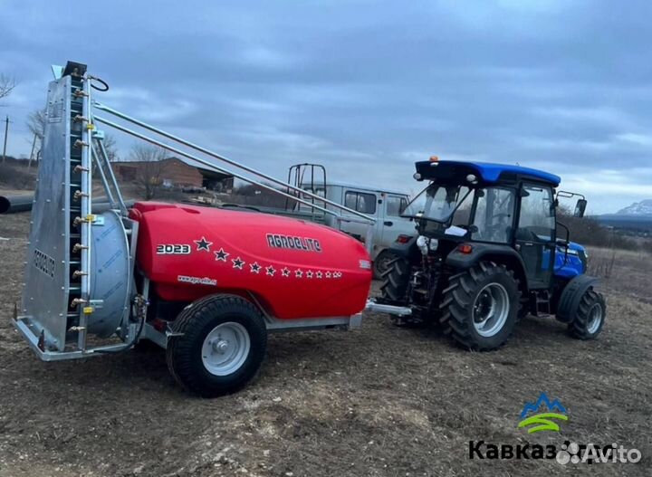 Опрыскиватель садовый 2000 л. прицепной