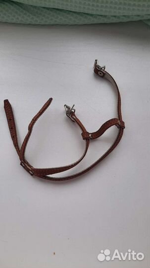 Шлейка для собаки кожаная