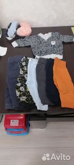 Детские вещи пакетом 68-74