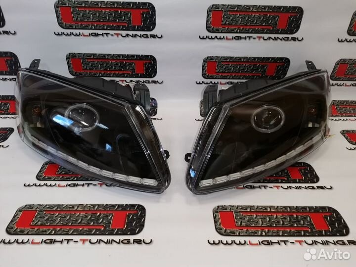 Фары гранта на ксенон линзах тюнинг