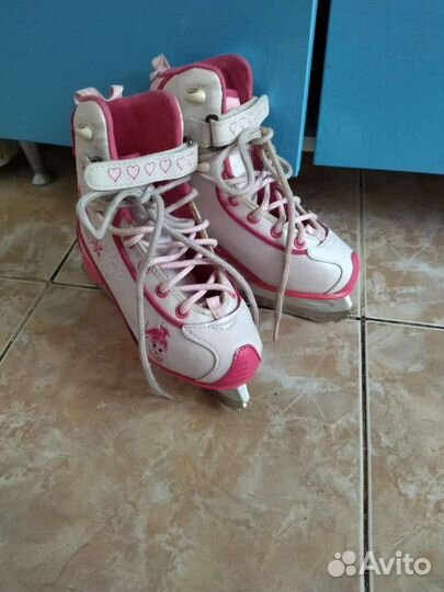 Коньки для девочки р.31