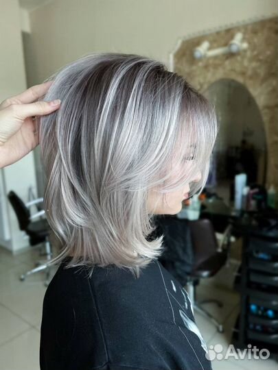 Сложное окрашивание, выход из черного, парикмахер