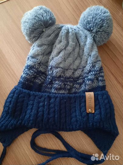 Комплект шапка и снуд для мальчика