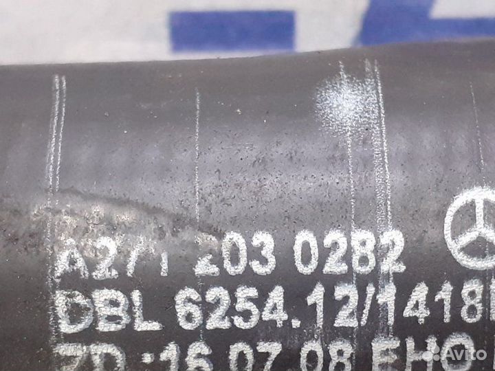 Патрубок охлаждения Mercedes-Benz C-Class W204