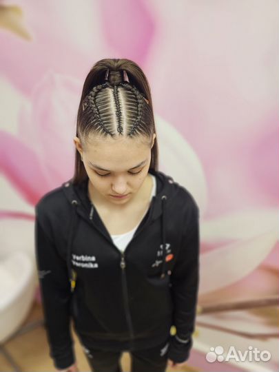 Аквагримм+плетение кос на мероприятие