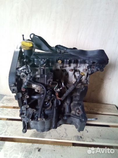 Двигатель без навесного Renault Clio 1,5D K9KT766