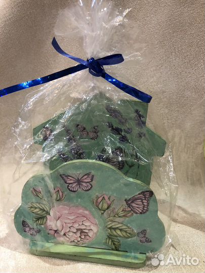 Салфетница из дерева