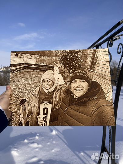 Выжигание портретов на дереве